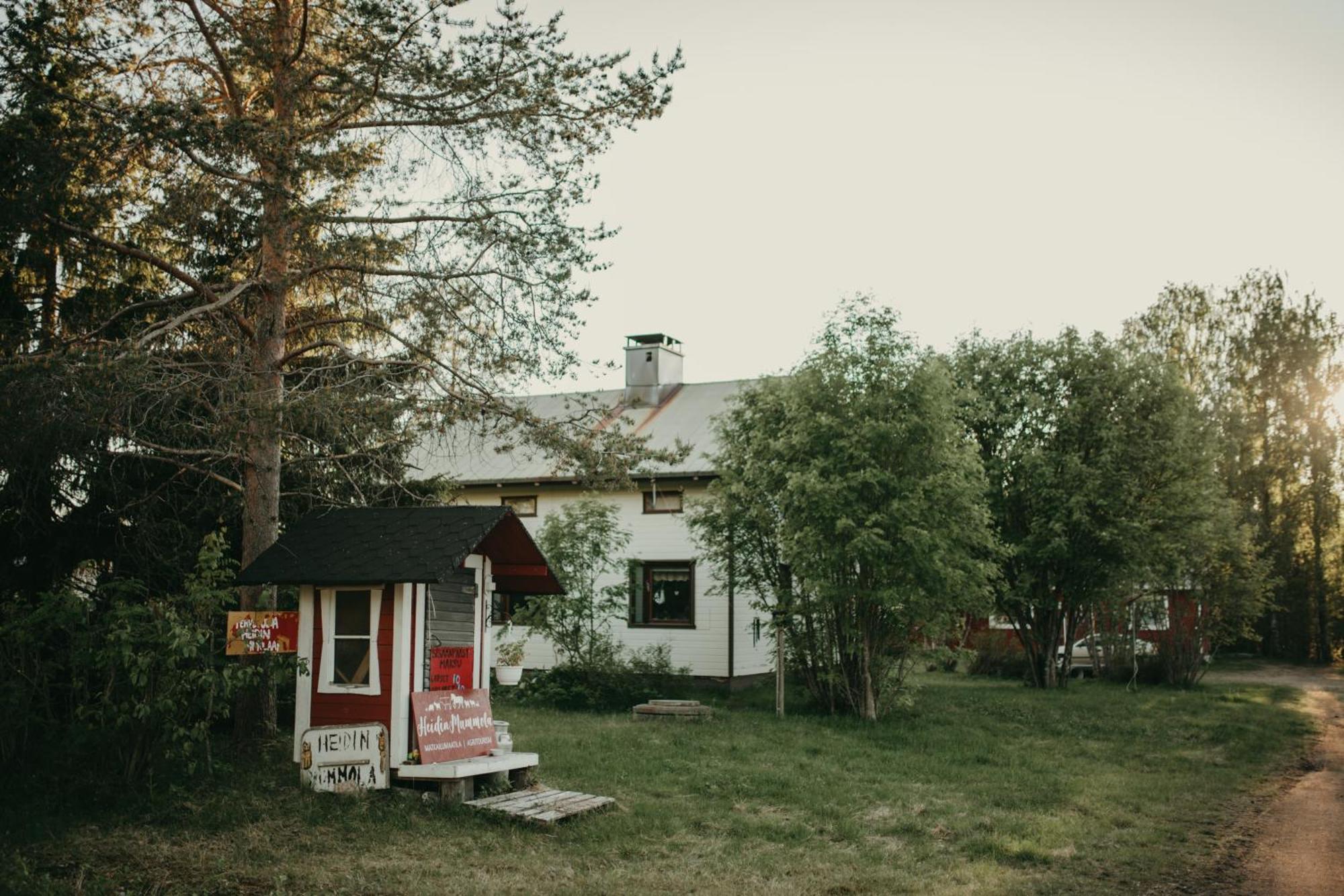 Heidin Mummola Farm Villa Pello Buitenkant foto